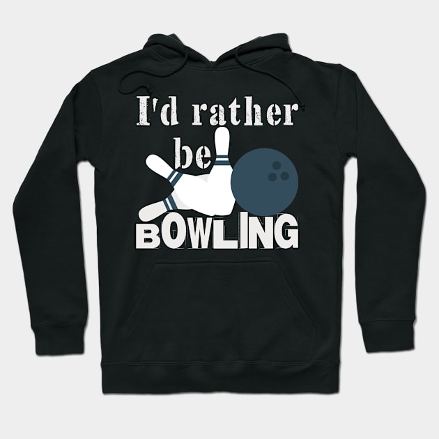 Bowling Saying | Pins Ball Sports Hoodie by DesignatedDesigner